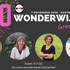 Ticket WonderWijvenwoorden 7 november 2026 - 19u
